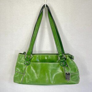 Giani Bernini Genuine Leather Shoulder Bag Vintage Boho 90s Y2K Minimalist